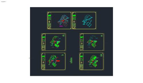 دانلود رایگان پروژه اتوکد موزه